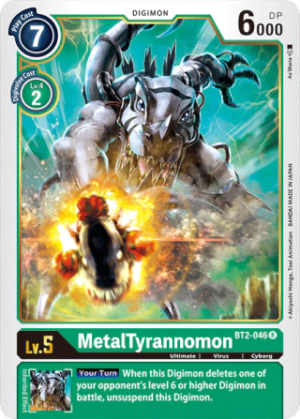 MetalTyrannomon - BT2-046 - Release Special Booster - BT2-046 R