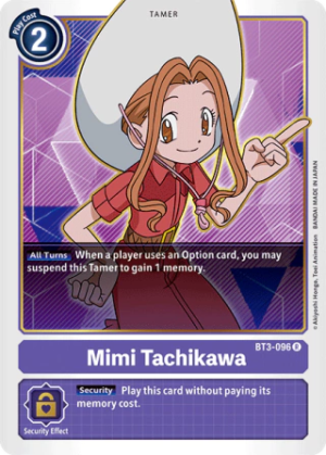 Mimi Tachikawa - BT3-096 - Release Special Booster - BT3-096 R