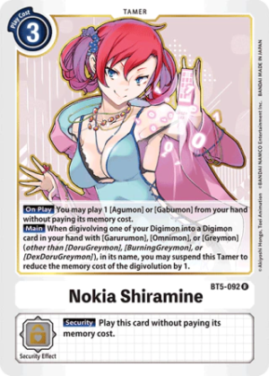 Nokia Shiramine - Battle Of Omni - BT5-092 R