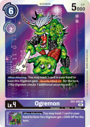 Ogremon - Classic Collection - EX1-059 R