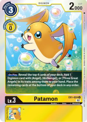 Patamon (Official Tournament Pack Vol.8) - Classic Collection (EX01)