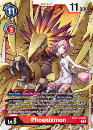 Phoenixmon BT11-016 - Dimensional Phase - Super Rare