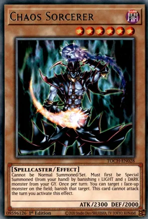 Chaos Sorcerer - Toon Chaos (TOCH) (RARE)
