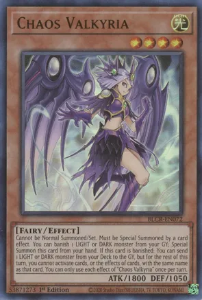 Chaos Valkyria - Battles of Legend: Crystal Revenge (BLCR) (ULTRA RARE)
