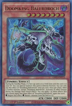 Doomking Balerdroch - Ghosts From the Past: The 2nd Haunting (GFP2) (ULTRA RARE)
