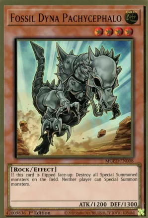 Fossil Dyna Pachycephalo - Maximum Gold: El Dorado (MGED) (PREMIUM GOLD RARE)