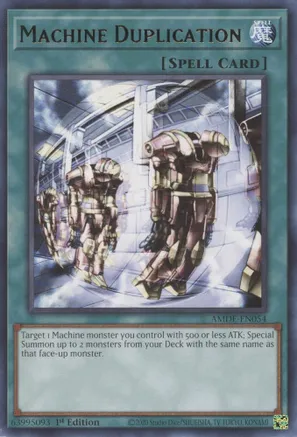 Machine Duplication - Amazing Defenders (AMDE) (RARE)