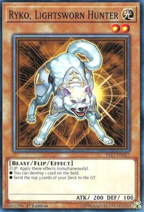 Ryko, Lightsworn Hunter - Starter Deck: Link Strike (YS17) (COMMON) (español)