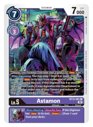 Astamon - BT12-081 - Across Time - Uncommon