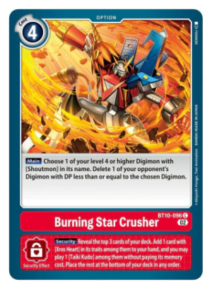 Burning Star Crusher - Revision Pack Cards (RPC)
