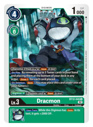 Dracmon - BT12-048 - Across Time - Uncommon