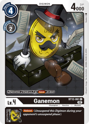 Ganemon - BT12-061 - Across Time - Common