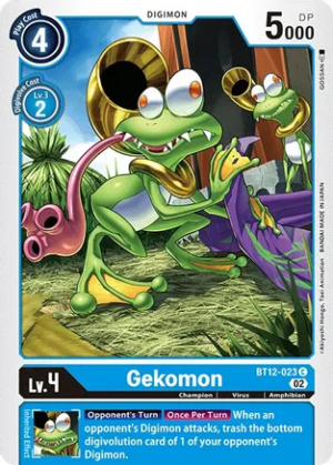 Gekomon - BT12-023 - Across Time - Common
