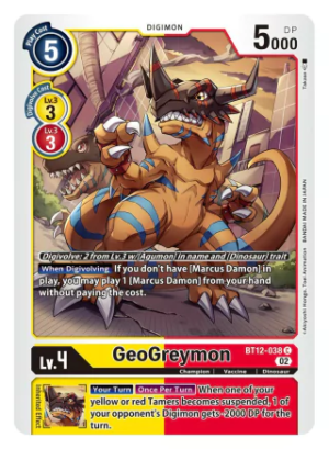 GeoGreymon - BT12-038 - Across Time - Common