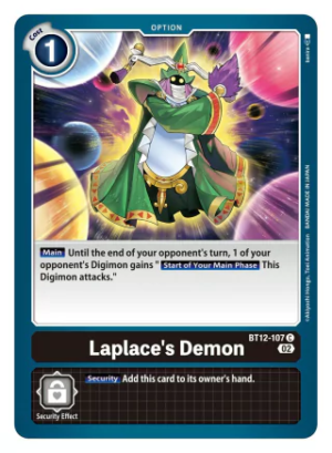 Laplace's Demon - BT12-107 - Across Time - Common