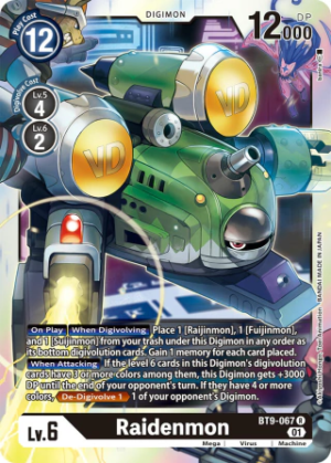 Raidenmon - Revision Pack Cards (RPC)