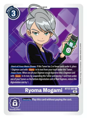 Ryoma Mogami - BT12-097 - Across Time - Uncommon