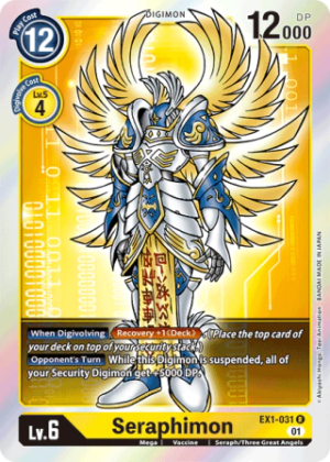 Seraphimon - Classic Collection - EX1-031 R