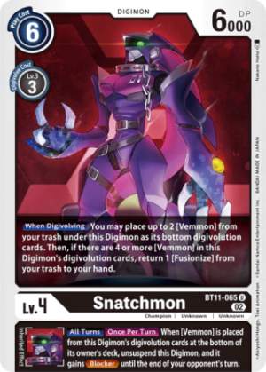 Snatchmon BT11-065 - Dimensional Phase - Uncommon - Foil