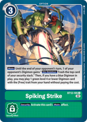 Spiking Strike - BT12-105 - Across Time - Common