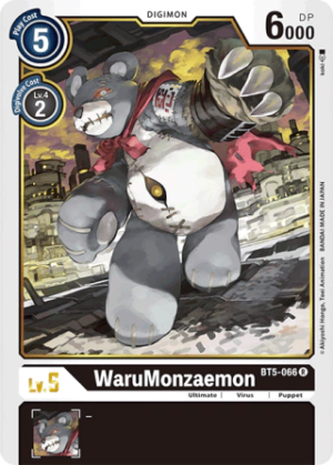 WaruMonzaemon (Demo Deck Exclusive) - Battle of Omni (BT5-066 R)