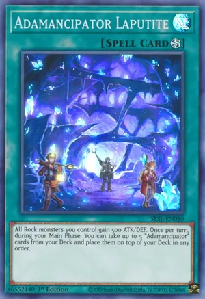 Adamancipator Laputite - Secret Slayers (SESL) (SUPER RARE)