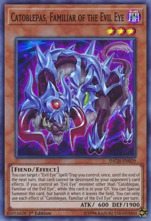 Catoblepas, Familiar of the Evil Eye - The Infinity Chasers (INCH) (SUPER RARE)