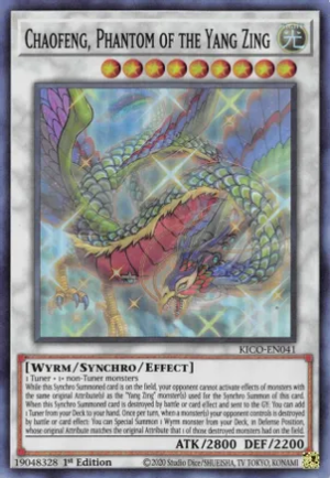 Chaofeng, Phantom of the Yang Zing - King's Court (KICO) (SUPER RARE)