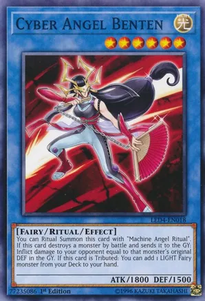 Cyber Angel Benten - Legendary Duelists: Sisters of the Rose (LED4) (COMMON)