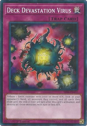 Deck Devastation Virus - Structure Deck: Lair of Darkness (SR06) (COMMON)