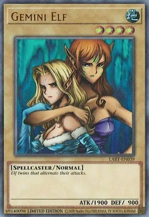 Gemini Elf - The Lost Art Promotion (LART) (ULTRA RARE) (ESP)