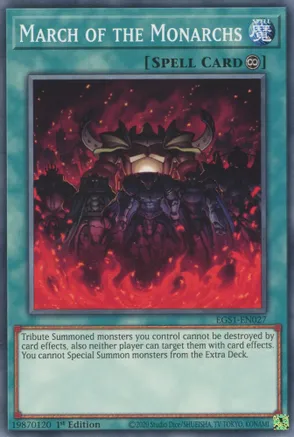 March of the Monarchs - Egyptian God Deck: Slifer the Sky Dragon (EGS1) (COMMON)