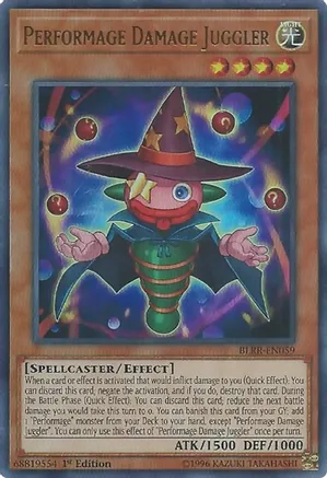 Performage Damage Juggler - Battles of Legend: Relentless Revenge (BLRR) (ULTRA RARE)