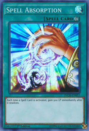 Spell Absorption - The Infinity Chasers (INCH) (SUPER RARE)