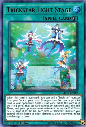 Trickstar Light Stage - 2018 Mega-Tins Mega Pack (MP18) (ULTRA RARE)