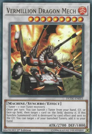 Vermillion Dragon Mech - Duel Devastator (DUDE) (ULTRA RARE)