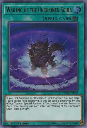 Wailing of the Unchained Souls - Chaos Impact (CHIM) (ULTRA RARE)