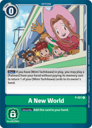 A New World - P-021 P - Promo