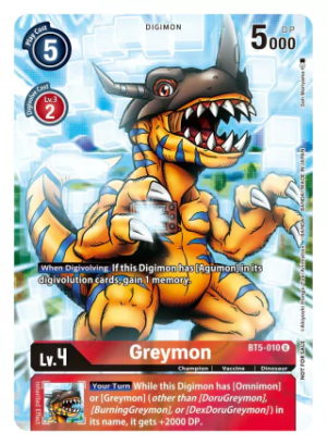 Greymon (25th Special Memorial Pack) - Battle Of Omni (BT05)