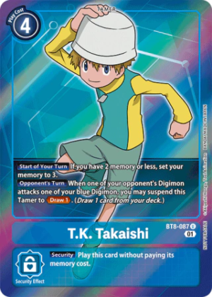 T.K. Takaishi (Box Topper) - New Awakening - BT8-087 U