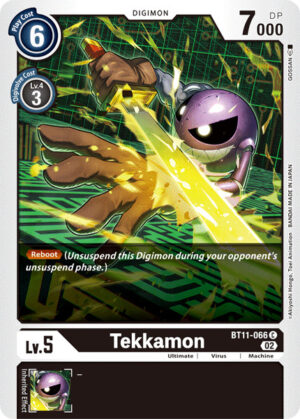 Tekkamon BT11-066 – Dimensional Phase – Common – Foil