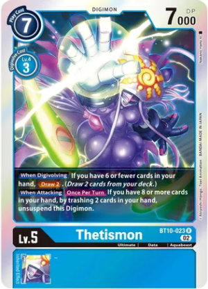 Thetismon – XROS Encounter – BT10-023 Rare