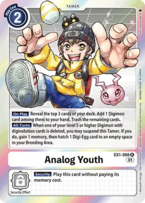 Analog Youth – Classic Collection – EX1-066 R
