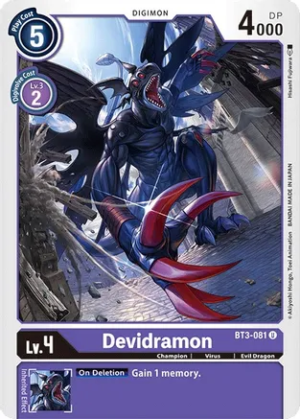 Devidramon – Release Special Booster – BT3-081 U