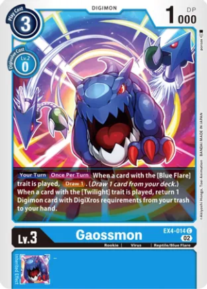 Gaossmon – EX4-014 – Common