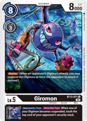 Giromon – BT13-071 – Uncommon