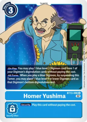 Homer Yushima – BT13-096 – Uncommon