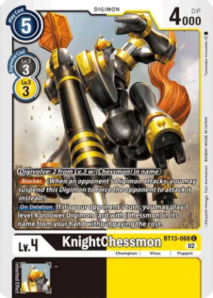 KnightChessmon – BT13-068 – Common
