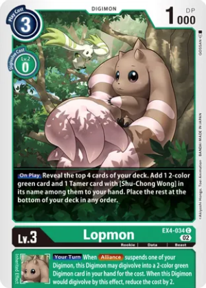 Lopmon – EX4-034 – Common