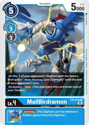 MailBirdramon – EX4-018 – Common